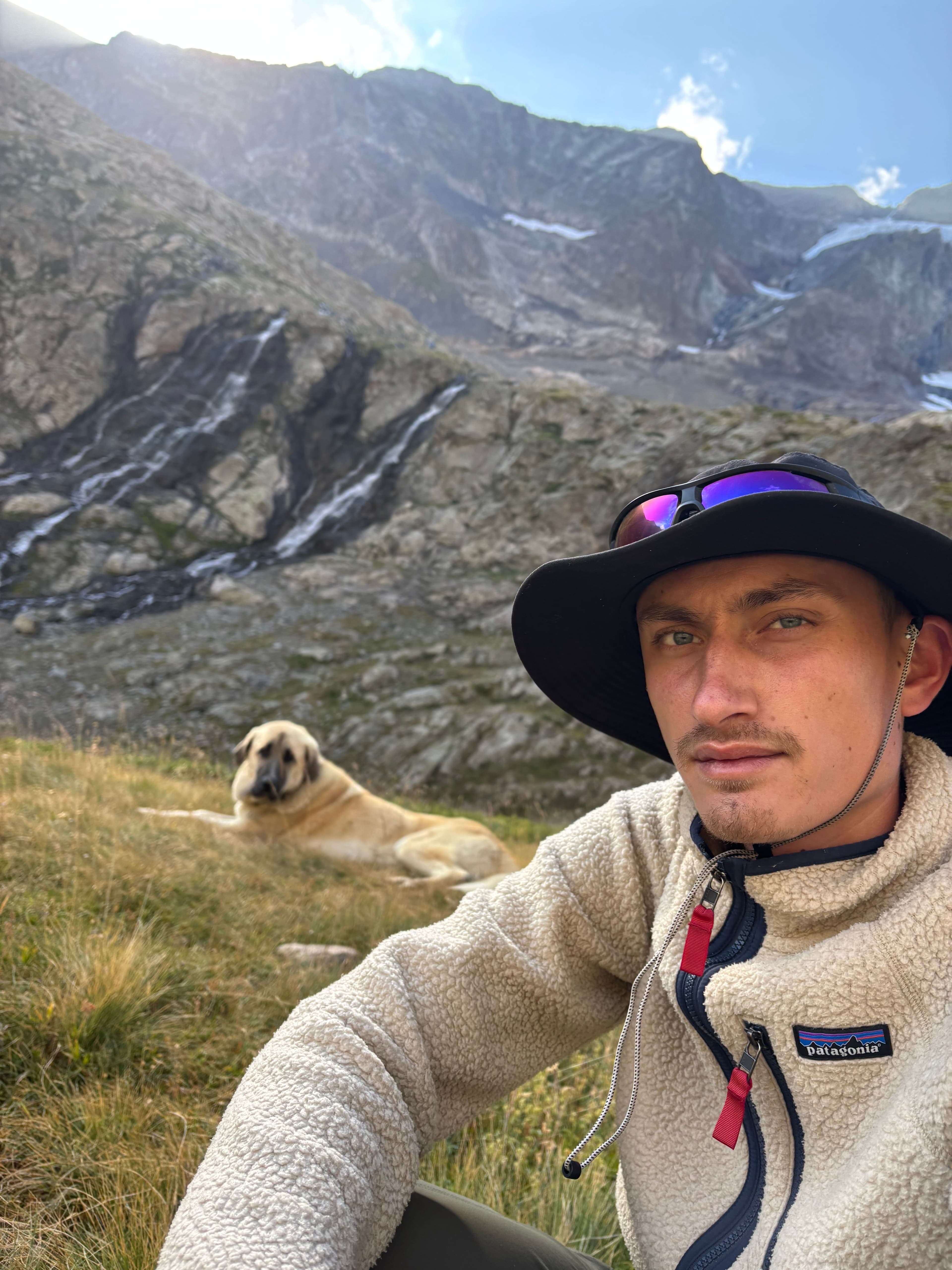 Augustijn in the mountains